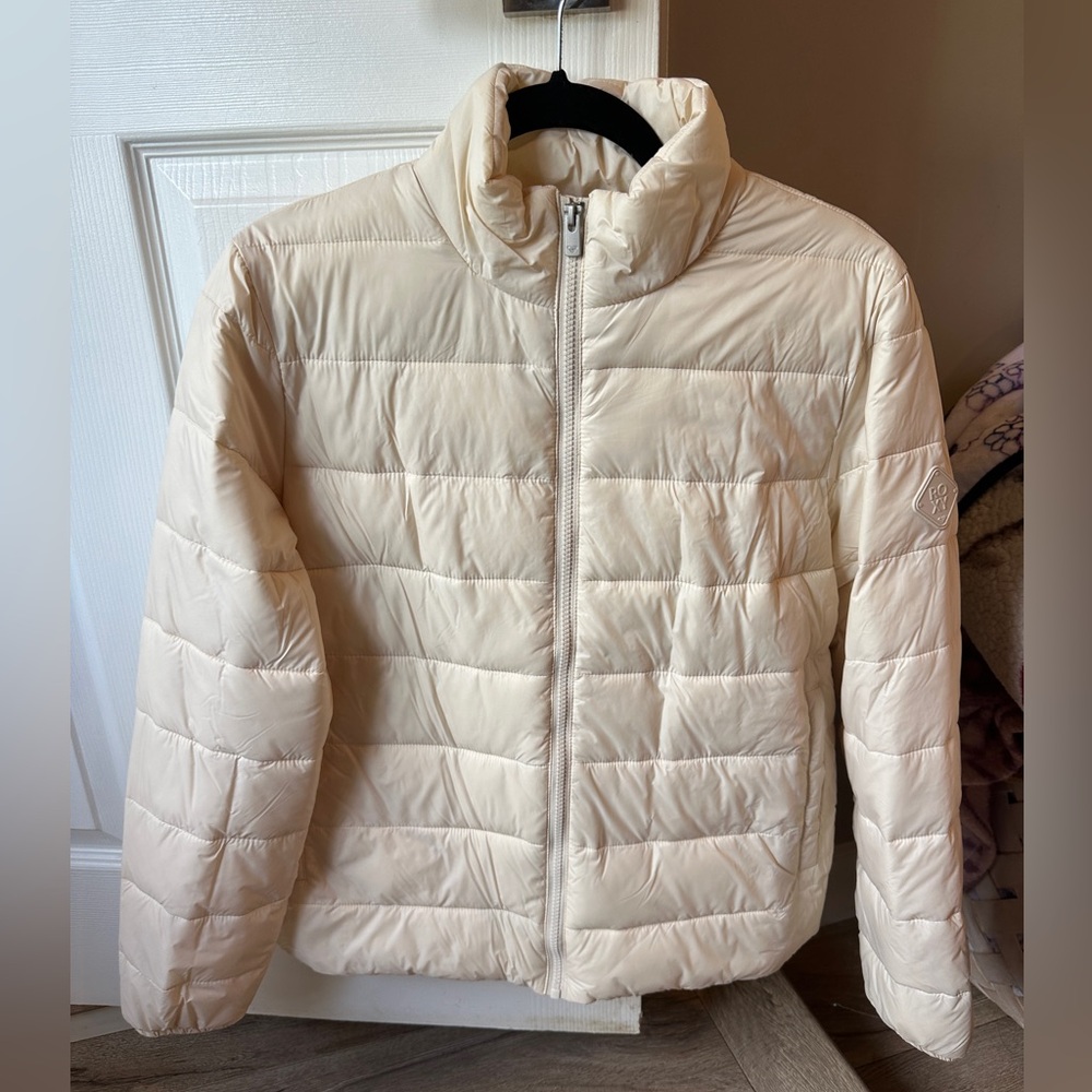 Roxy Cream Puffer Jacket